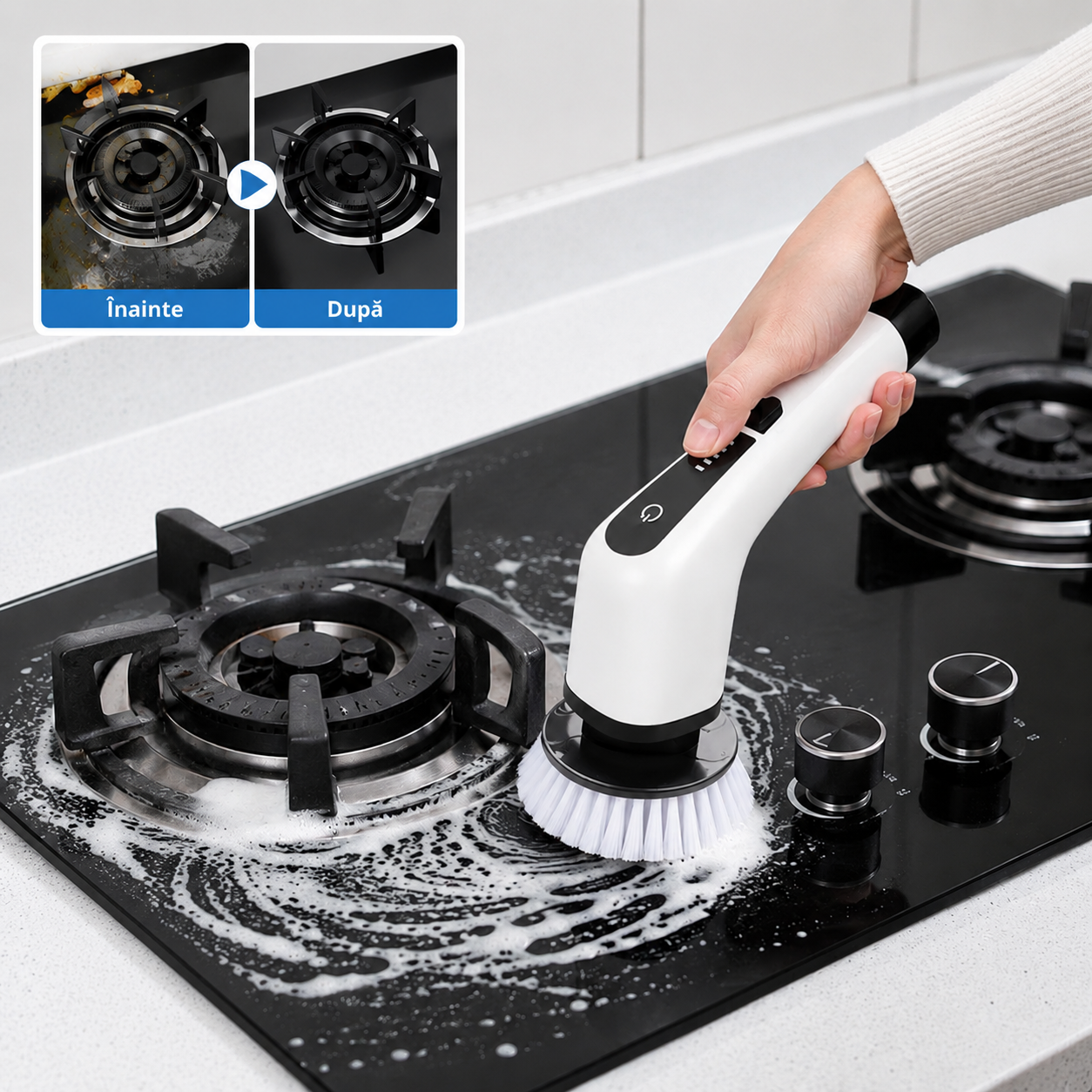 Peria de Curatare 9 in 1 - ScrubiX