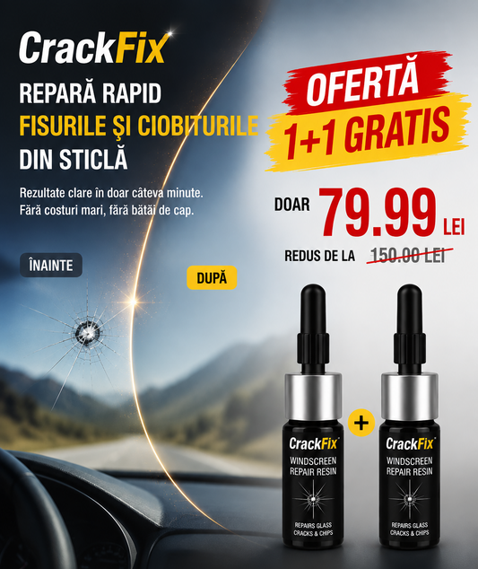 CrackFix™ - Reparații Rapide pentru Fisurile din Sticlă
